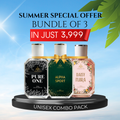 Pure One + Alpha Sport + Daisy Flora – Unisex Summer Bundle